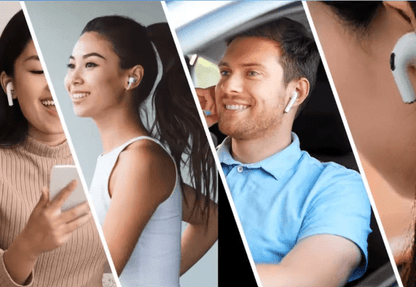 A-5 Wireless Bluetooth Airpods – Type-C Charging Smart Touch Earbuds