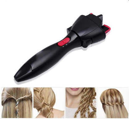 💇‍♀️ Automatic Hair Braider – USB Electric DIY Hair Twister Styling Tool
