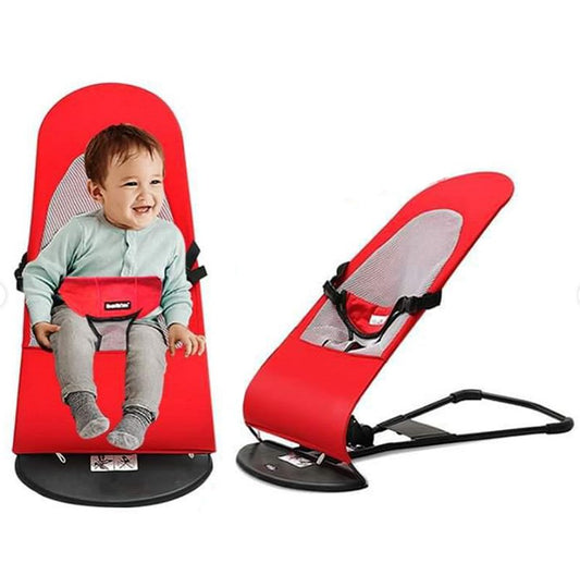 Foldable Baby Bouncer Chair with Toy Bar – Soft & Safe Jumping Seat for Infants