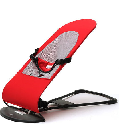 Foldable Baby Bouncer Chair with Toy Bar – Soft & Safe Jumping Seat for Infants
