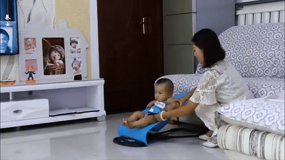 Foldable Baby Bouncer Chair with Toy Bar – Soft & Safe Jumping Seat for Infants