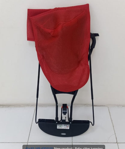 Foldable Baby Bouncer Chair with Toy Bar – Soft & Safe Jumping Seat for Infants