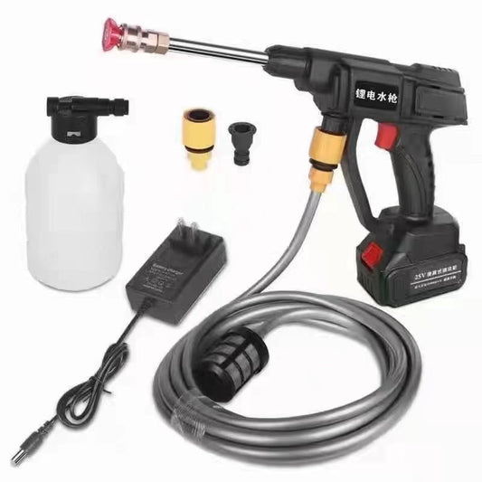 Cordless High-Pressure Car Washer – Portable Rechargeable Power Cleaning Tool
