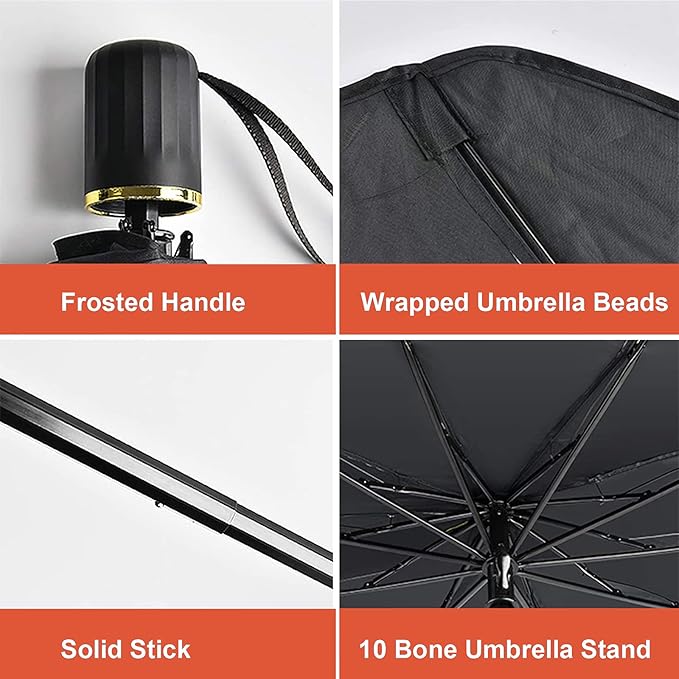 Car Windshield Sun Umbrella – Foldable UV Protection Car Sun Shade