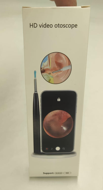Smart Visual Earwax Removal Kit – HD Camera Ear Cleaner with LED & WiFi Connection