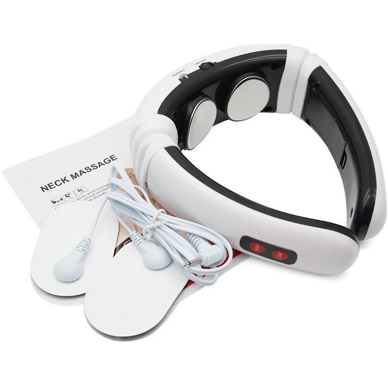 💆 Electric Neck Massager with Far Infrared Heat – Smart Pain Relief & Relaxation Tool
