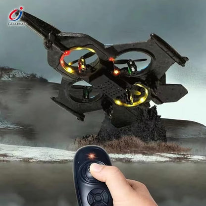 Fighter Super Remote Control Jet – 2.4GHz 4-Axis LED RC Aircraft for Kids