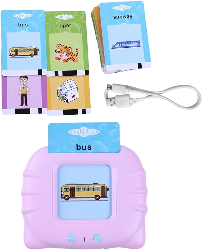 🧠 Kids Talking Flash Cards – Fun & Interactive Learning Toy (112 Cards)