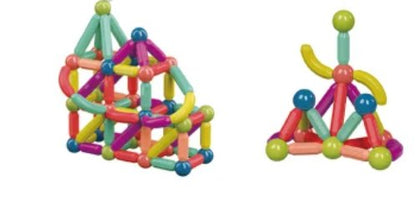 Magnetic Sticks DIY Building Set – Creative Educational STEM Toy for Kids