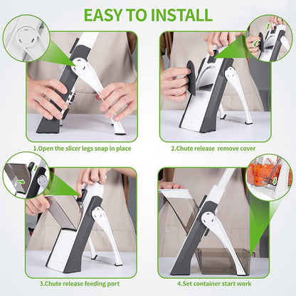4-in-1 Manual Vegetable Cutter