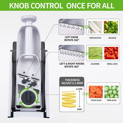 4-in-1 Manual Vegetable Cutter