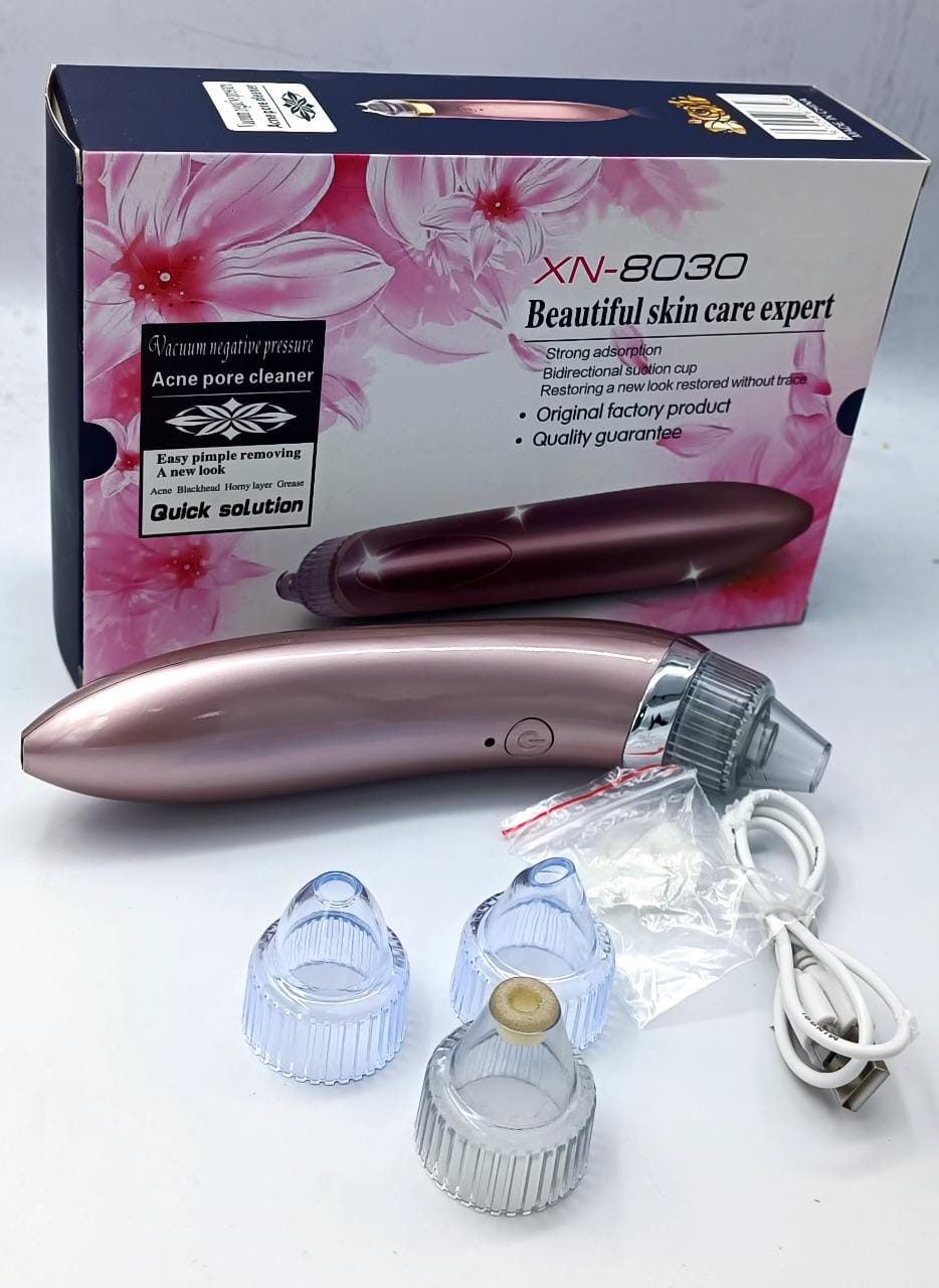 Blackhead Remover Pore Vacuum – USB Rechargeable Facial Deep Cleaning Device