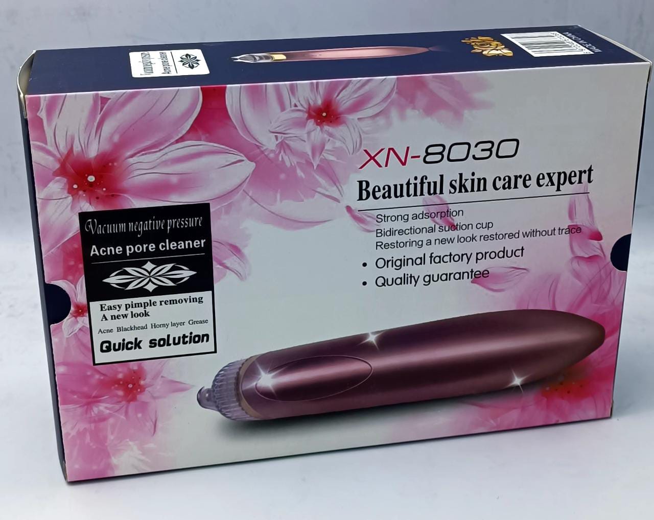 Blackhead Remover Pore Vacuum – USB Rechargeable Facial Deep Cleaning Device