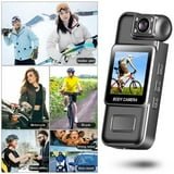 Portable Body Camera with Night Vision – FHD Wearable Mini Camera with Clip & Audio Recording