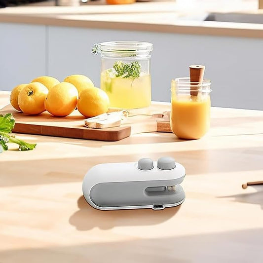 Portable Mini Bag Sealing Machine – USB Rechargeable Food Heat Sealer