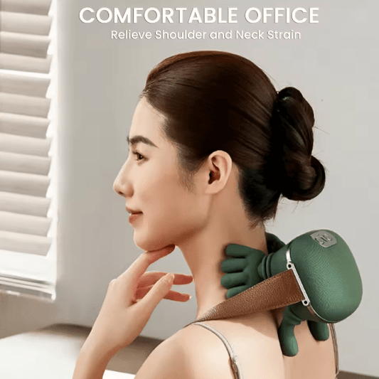 Shoulder & Neck Massager – Portable Kneading Relaxation Massager for Neck & Upper Back