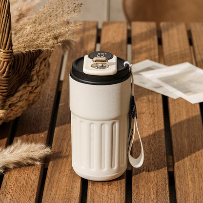 🌡️ Smart Digital Thermal Bottle – LED Temperature Display Vacuum Flask (450ml)