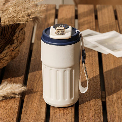 🌡️ Smart Digital Thermal Bottle – LED Temperature Display Vacuum Flask (450ml)