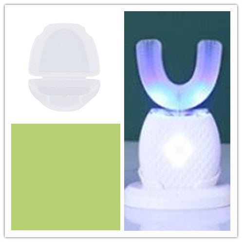 Smart Electric U-Shaped Toothbrush – 360° Automatic USB Rechargeable Sonic Cleaner