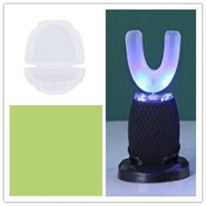 Smart Electric U-Shaped Toothbrush – 360° Automatic USB Rechargeable Sonic Cleaner