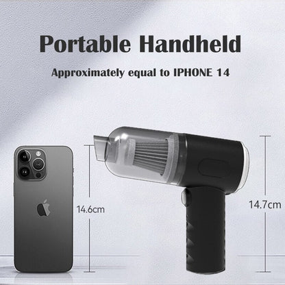 Smart Handheld Vacuum & Blower – Portable Multi-Surface Cleaner for Home & Car