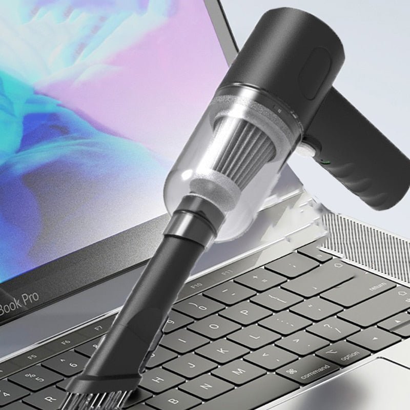 Smart Handheld Vacuum & Blower – Portable Multi-Surface Cleaner for Home & Car
